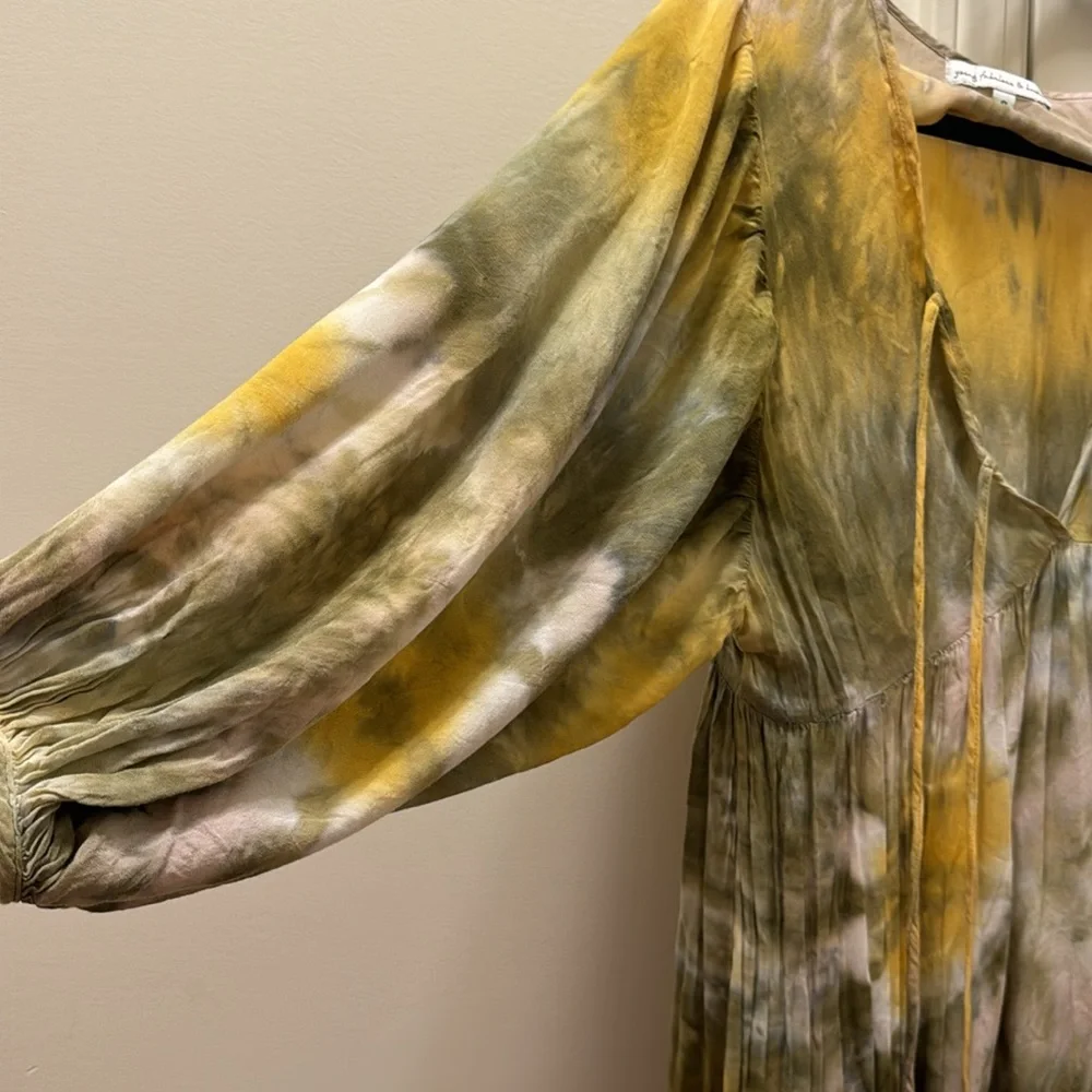 Young Fabulous and Broke Tie Dye Boho dress - Picture 4 of 8